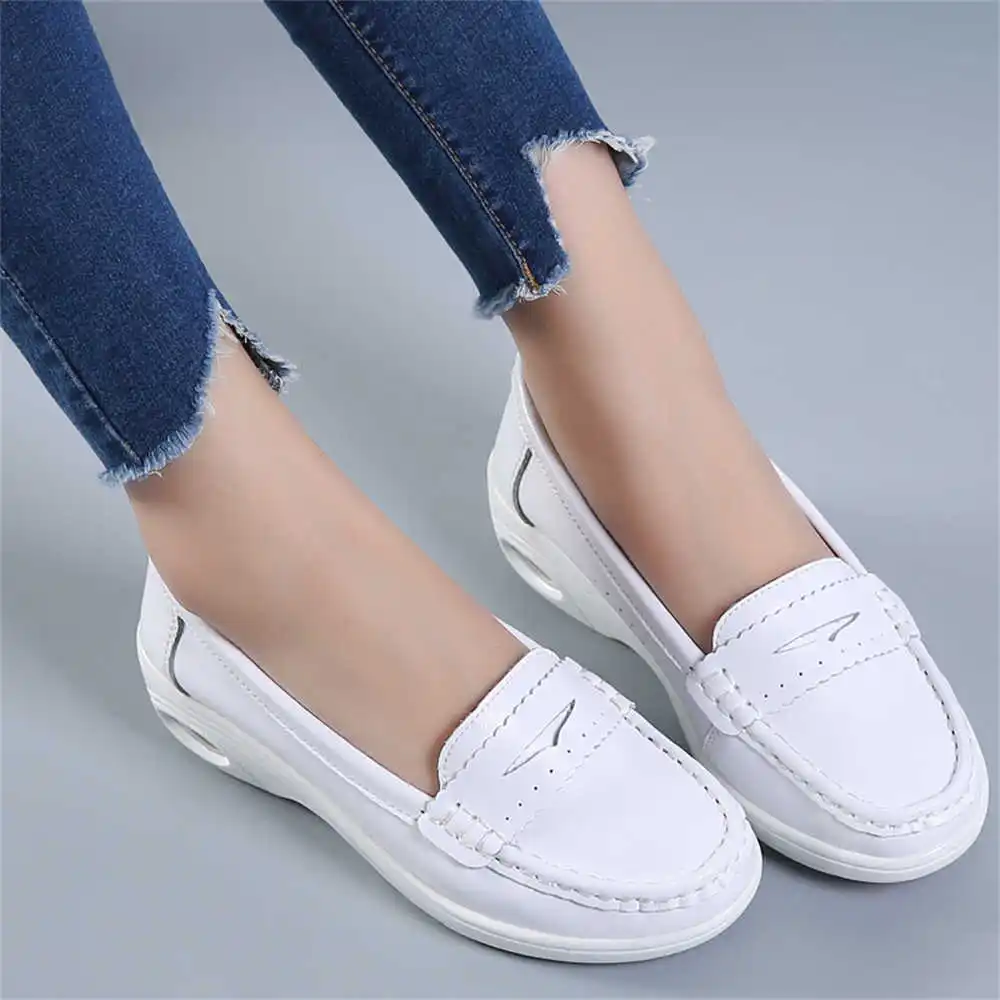 Women'S Accessories Famous Footwear - Thick Sole Slipon White Trainers For