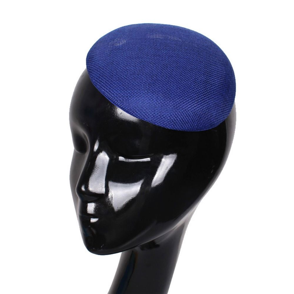 Women'S Accessories In The 1920S - Solid Color Fascinator Base Wide Brim