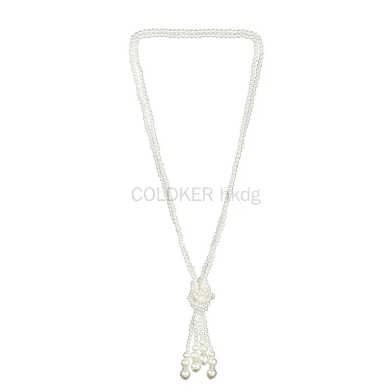 Women'S Accessories In The 1920S - 1920s Pearls Necklace Fashion Faux Pearls
