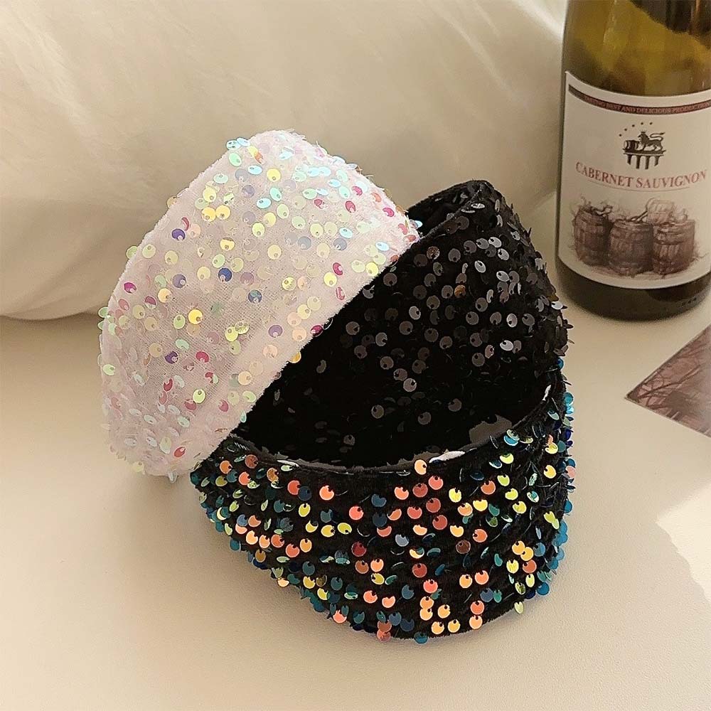 New Wide Glitter Headband For  - огляд і ціна Women'S Accessories Gift Ideas