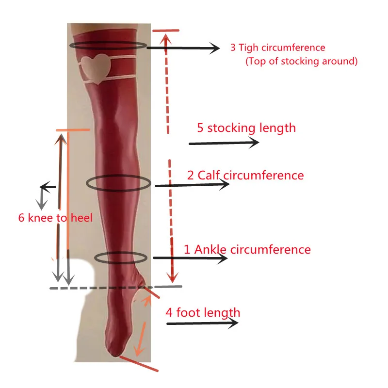 Latex Gummi Rubber Stockings S - огляд і ціна Women'S Accessories Canada