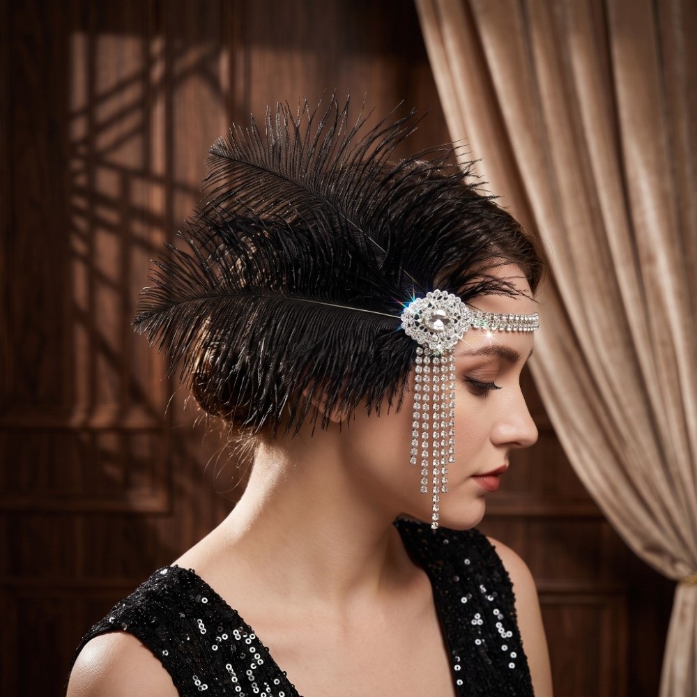 Accessories Glistening Feather - огляд і ціна Women'S Accessories In The 1920S