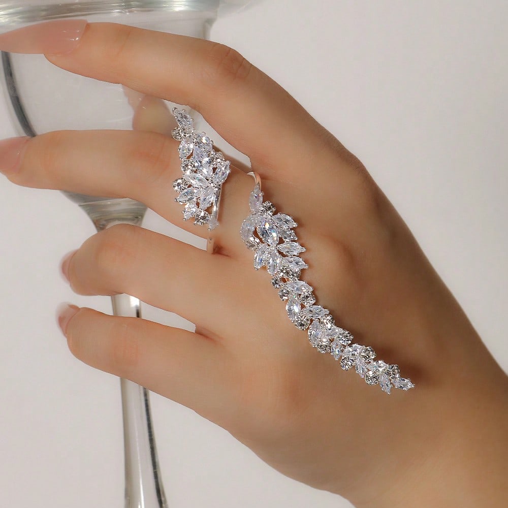 1pc/Women's Rhinestone Ring, E - огляд і ціна Women'S Accessories Gift Ideas