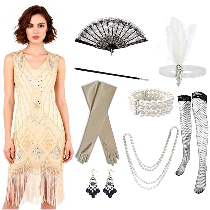 Women's Flapper Dress 1920s Vi - огляд і ціна Women'S Accessories In The 1920S