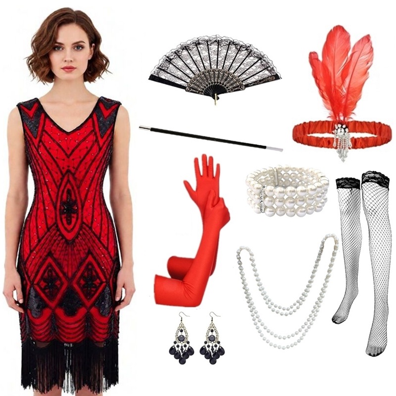 Women's Flapper Dress 1920s Vi - огляд і ціна Women'S Accessories In The 1920S