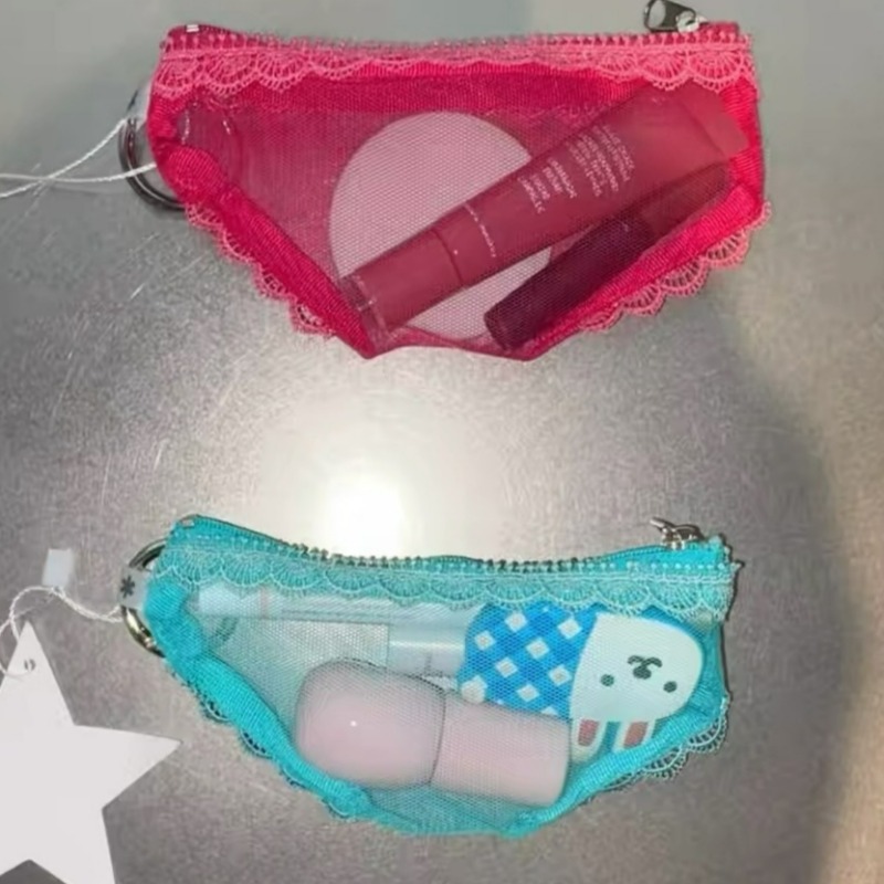 Briefs Shape Lace Trim Makeup  - огляд і ціна Women Accessories Clearance
