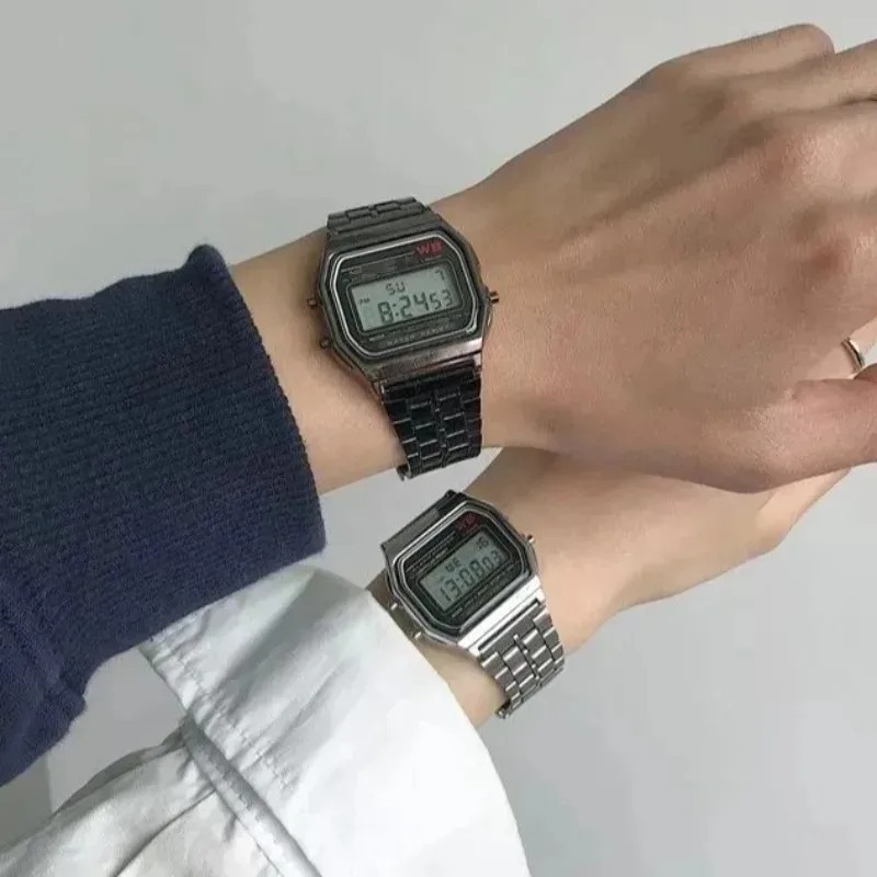Luxury F91W Steel Band Watches - огляд і ціна Women Accessories Display