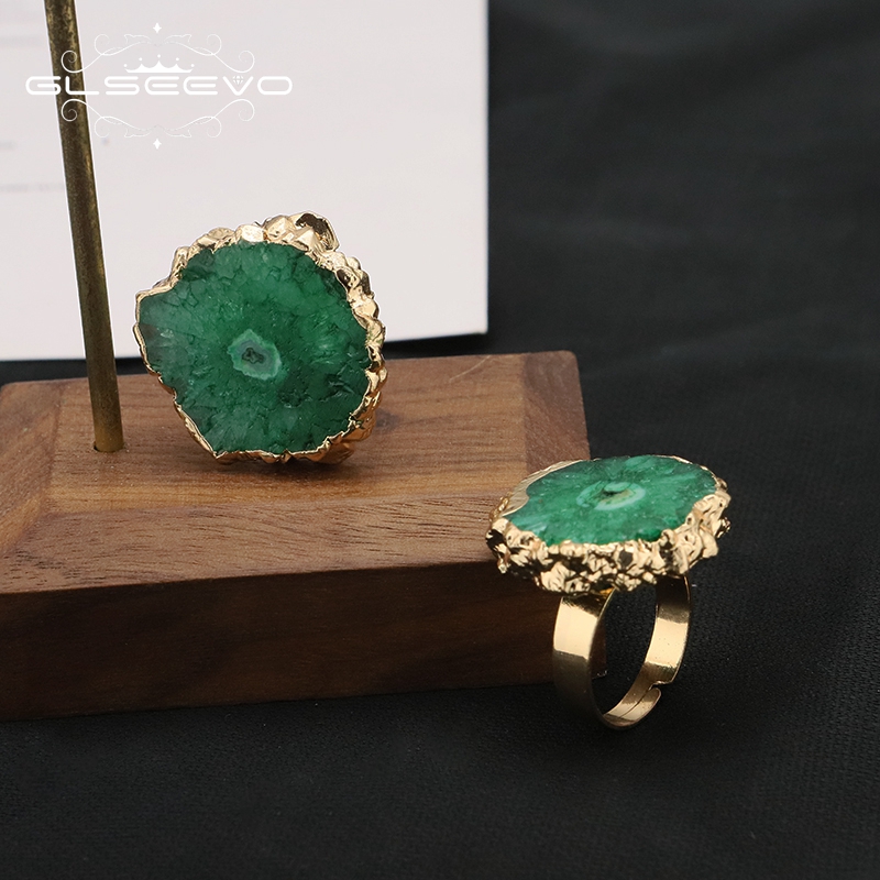 GLSEEVO Green Natural Stone Ad - огляд і ціна Women'S Accessories Gift Ideas