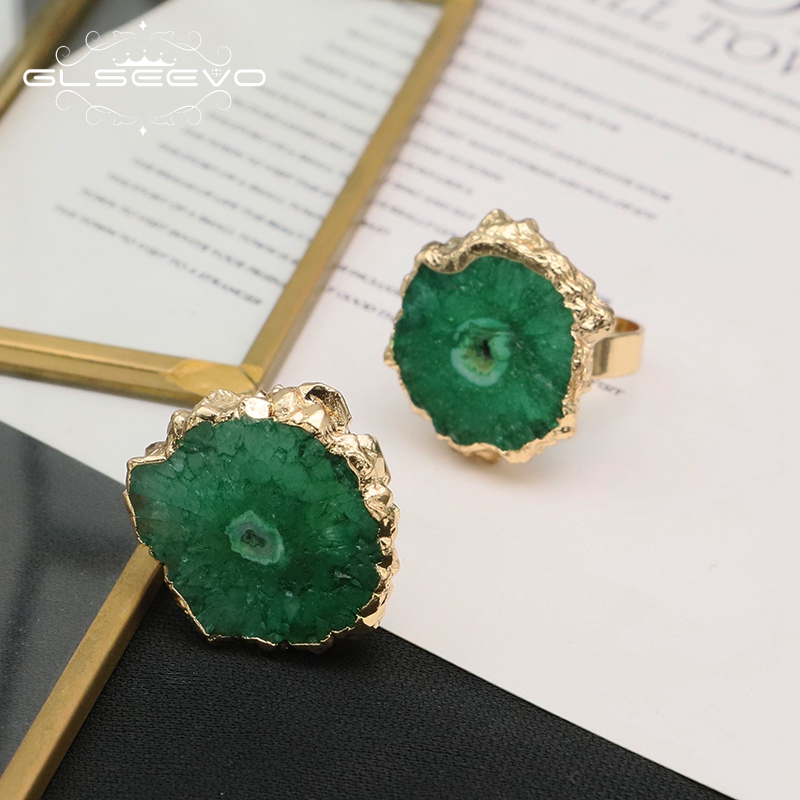 GLSEEVO Green Natural Stone Ad - огляд і ціна Women'S Accessories Gift Ideas