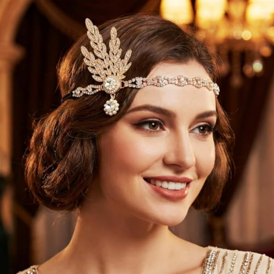 1920s Flapper Headpiece Rhines - огляд і ціна Women'S Accessories In The 1920S