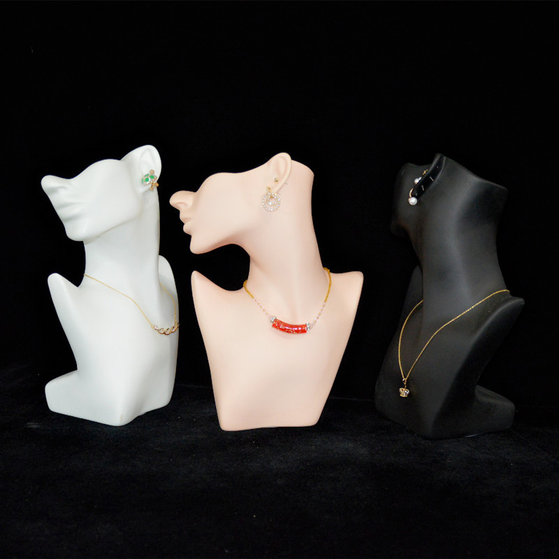 White Half Face Mannequin Head - огляд і ціна Women Accessories Display