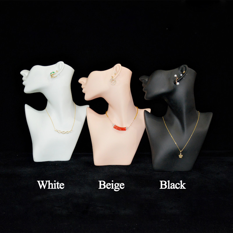 White Half Face Mannequin Head - огляд і ціна Women Accessories Display