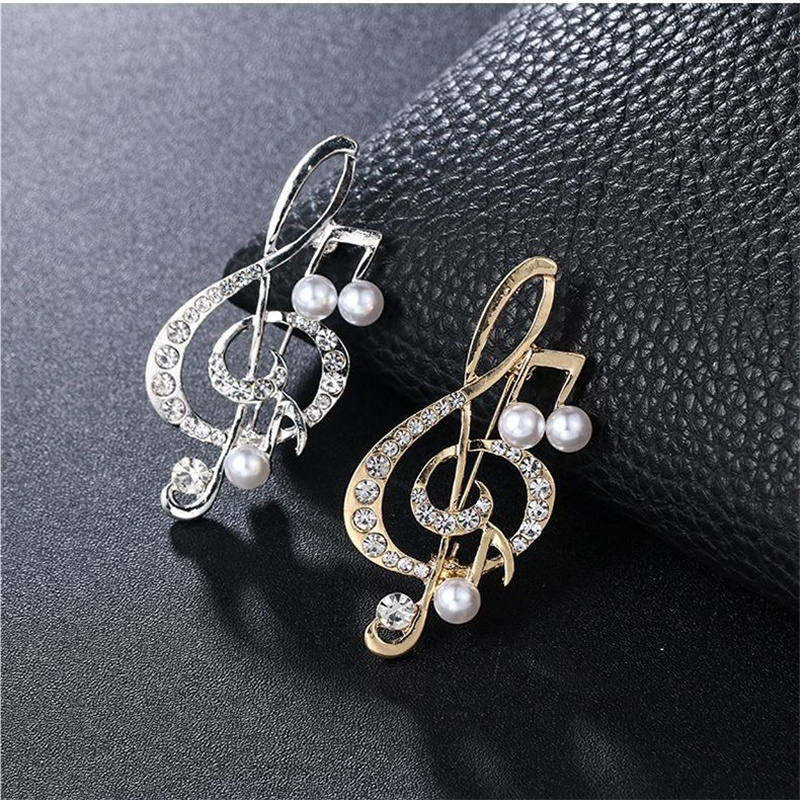 1Pc Elegant Musical Note Brooc - огляд і ціна Women'S Accessories Gift Ideas