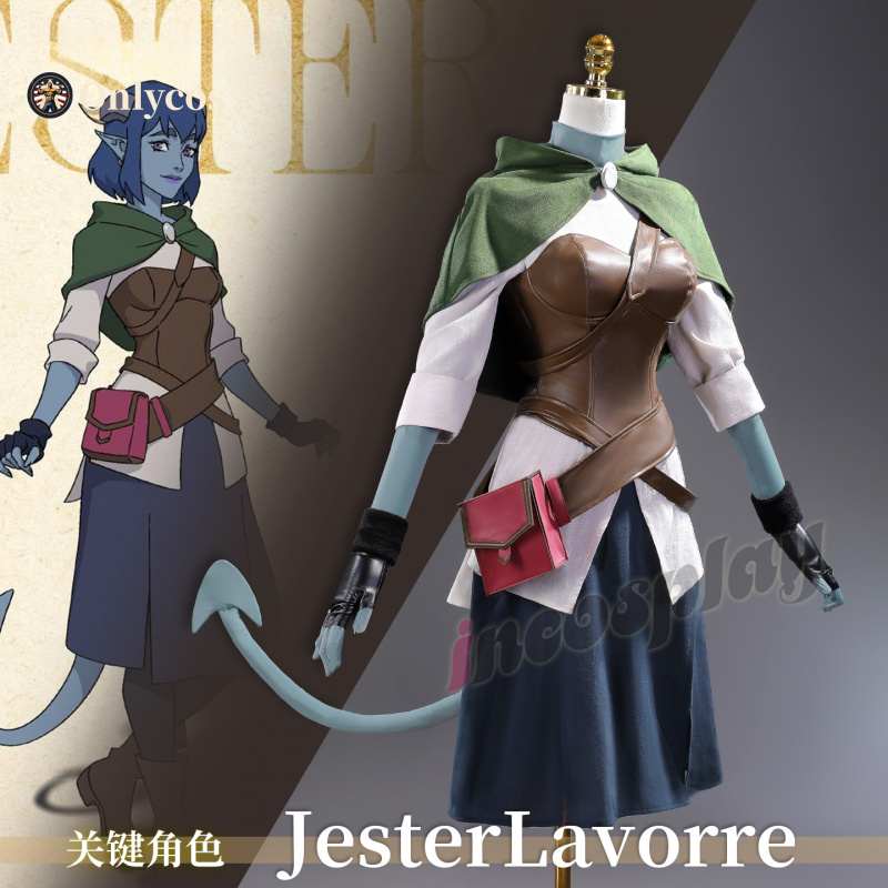 Mighty Nein Cosplay Jester Lav - огляд і ціна Women'S Anime Accessories