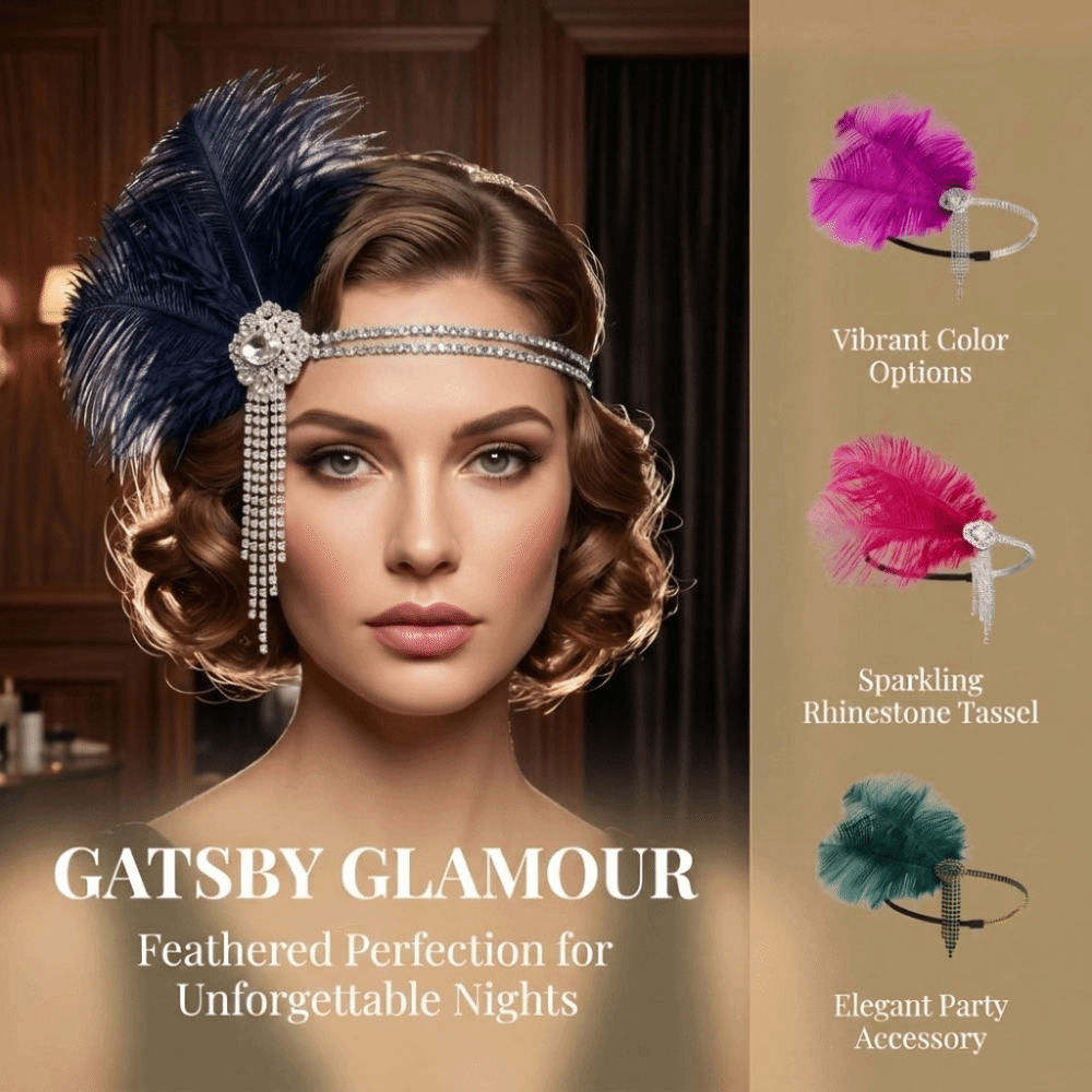 Accessories Glistening Feather - огляд і ціна Women'S Accessories In The 1920S