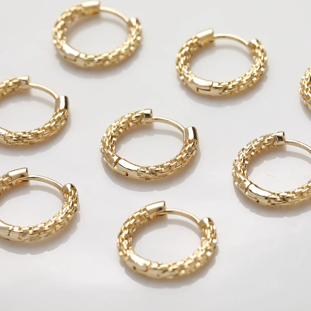 4PCS Dainty Ear Hook Earrings  - огляд і ціна Wrap Ring Gold
