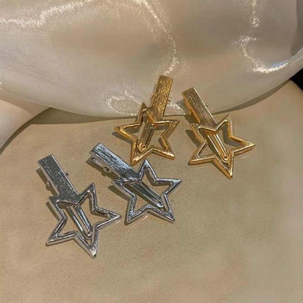 Y2K Pentagram Hair Clips for W - огляд і ціна Women'S Accessories Gift Ideas