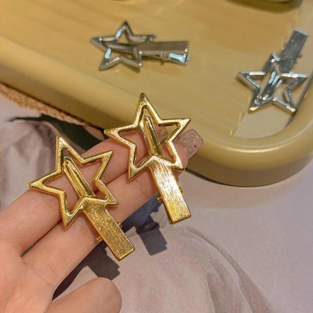 Y2K Pentagram Hair Clips for W - огляд і ціна Women'S Accessories Gift Ideas