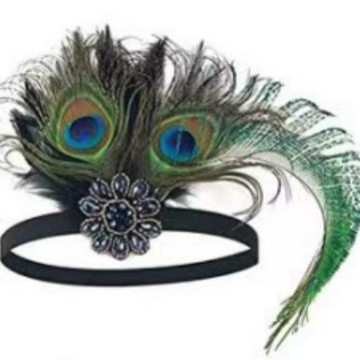 1920s Flapper Peacock Feather  - огляд і ціна Women'S Accessories In The 1920S
